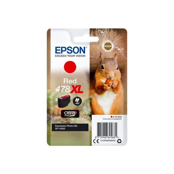 Epson 478XL bläckpatron - hög kapacitet - röd för Expression Home HD XP-15000