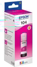 Miniatyrbild 1 av 2: EPSON Epson EcoTank 104 Ink Refill Kit - Magenta - Inkjet - 7500 sidor - 1 enhet(er) (C13T00P340)