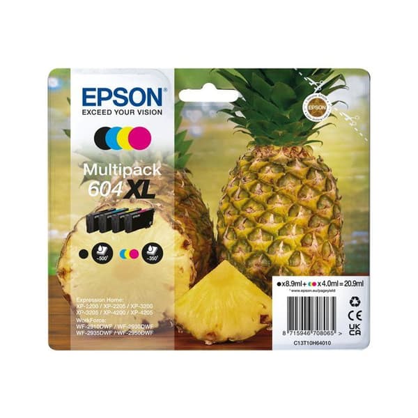 Bläckpatronpaket - Epson - Pineapple XL - 3 färger - 8715946708072 - Blandat