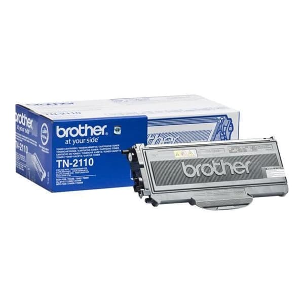 1 Original Brother TN-2110 Toner Svart 1500 sidor...