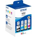 Miniatyrbild 2 av 2: Epson bläckpatron PACK ECOTANK 102 4 FÄRGER