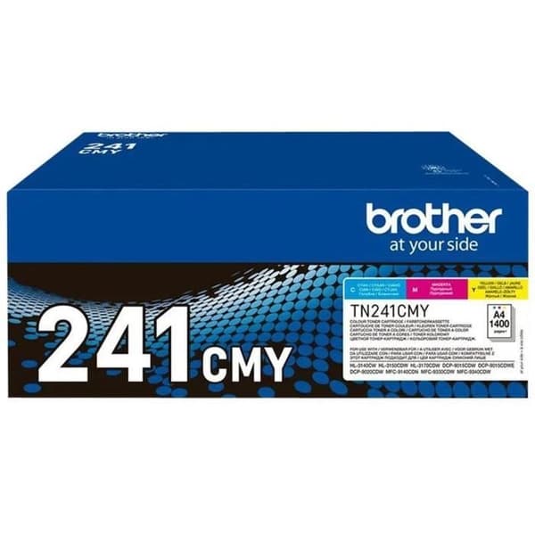 Brother PACK TN241 3 FÄRG bläckpatron