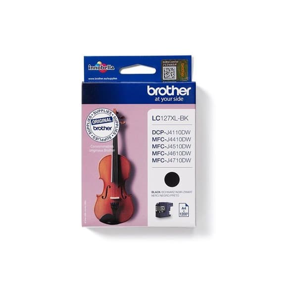 Brother LC-127XL bläckpatron - Svart - Mycket hög kapacitet - Paket med 1
