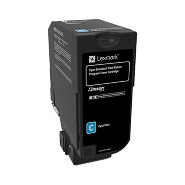 Lexmark tonerkassett - Cyan - Laser - Standardkapacitet - 7000 sidor