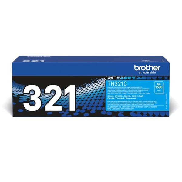 Toner - Brother toneruppsamlare - TN321C - TN-321C Original Cyan Normal tonerkassett