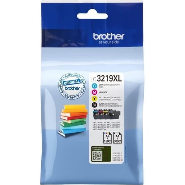 BROTHER LC-3219XL Patron - Svart, Magenta, Cyan, Gul - XL