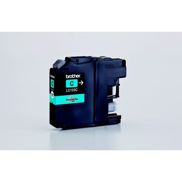 Brother LC123C Cyan bläckpatron
