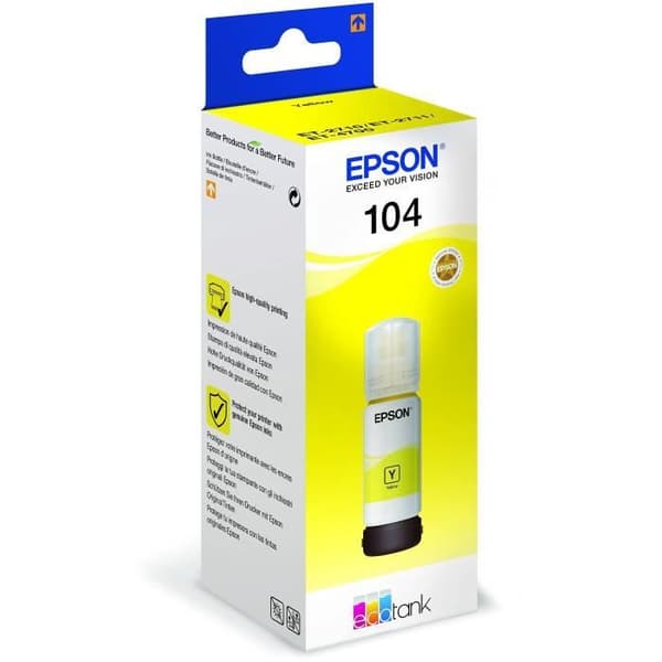 Epson ECOTANK 104 GUL bläckpatron