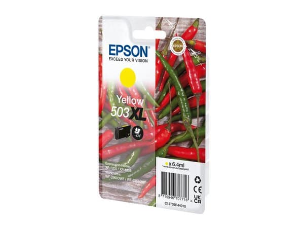 Bläckpatron - EPSON - 503 Gul paprika - Stor kapacitet 6,4 ml - Original förbrukningsvara