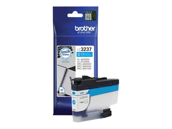 Brother LC-3237C bläckpatron - Cyan - Bläckstråle - 1500 sidor - 1 förpackning