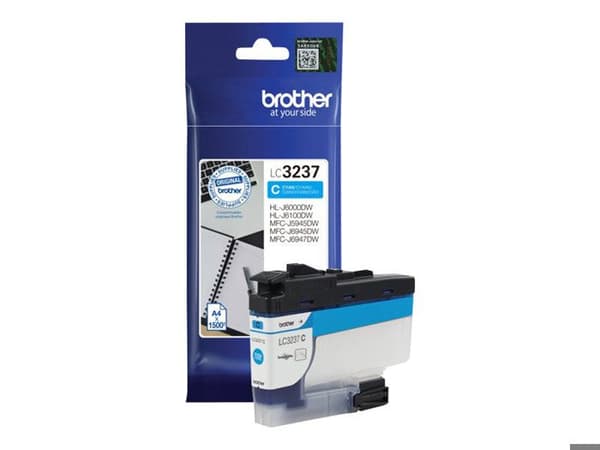 Brother LC-3237C bläckpatron - Cyan - Bläckstråle - 1500 sidor - 1 förpackning