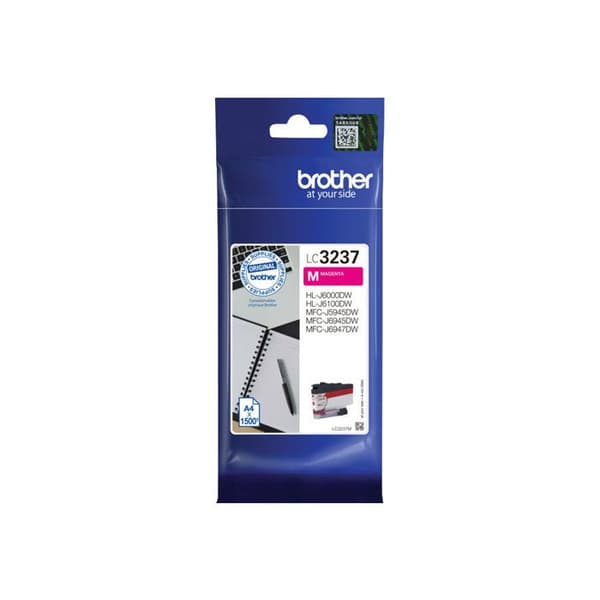 Brother LC3237M bläckpatron - Magenta - Bläckstråle - 1500 sidor - 1 förpackning