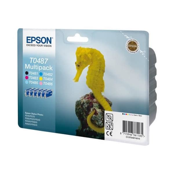 Epson Multipack T0487 Original bläckpatron