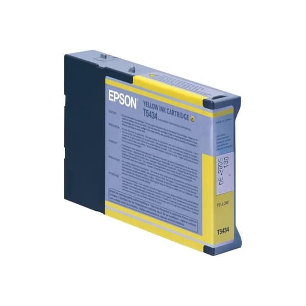 Epson T5434 110 ml gul originalbläckpatron för Color Proofer 7600, 9600; Stylus Pro 4000, Pro 4000 C4, Pro 4000 C8,...
