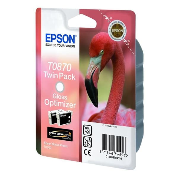 Epson T0870 Flamingo Gloss Optimizer