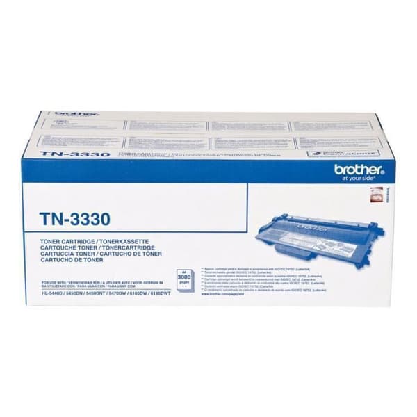 Brother TN-3330 | original tonerkassett | Svart