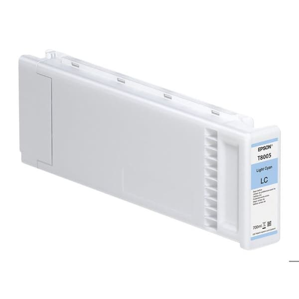 Epson T8005 bläckpatron - 700 ml - Cyan - SureColor SC-P10000, SC-P20000