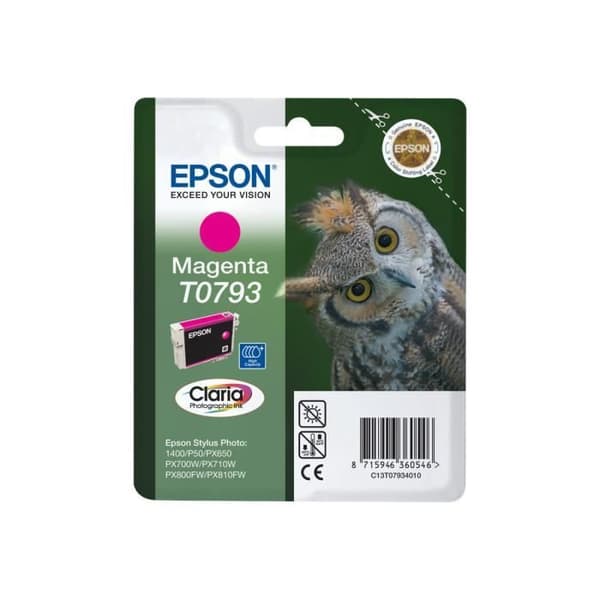 Epson T0793 bläckpatron - Magenta - 11 ml - Original