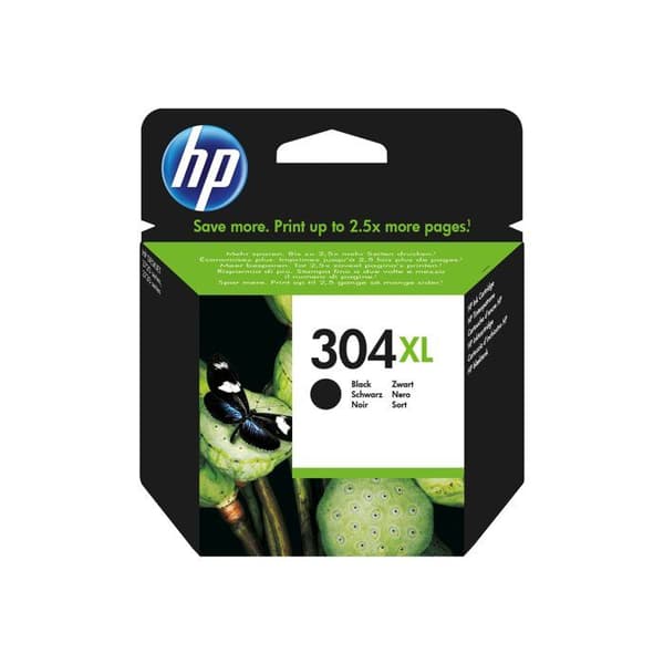HP 304XL Bläckpatron - Blister Svart