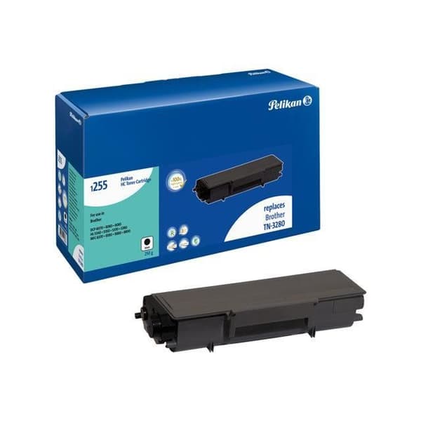 PELIKAN Toner kompatibel med Brother TN-3280 - Svart