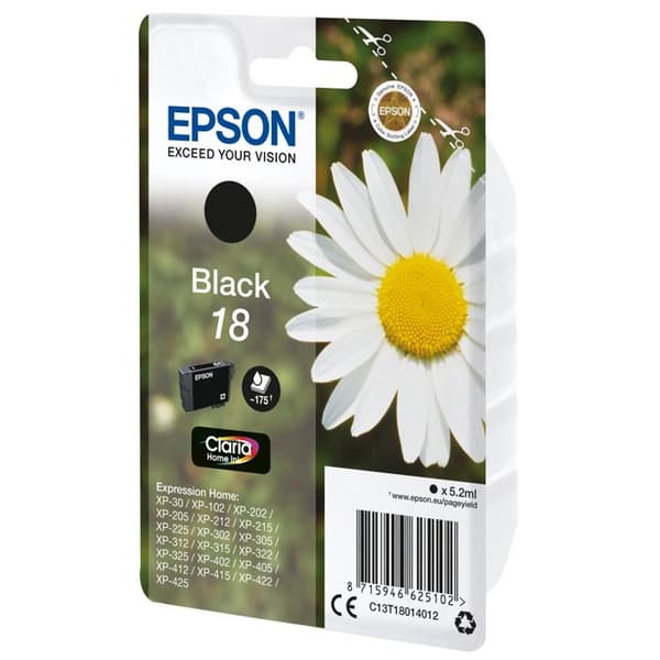 EPSON bläckpatron - Svart - Bläckstråle - 175 sidor