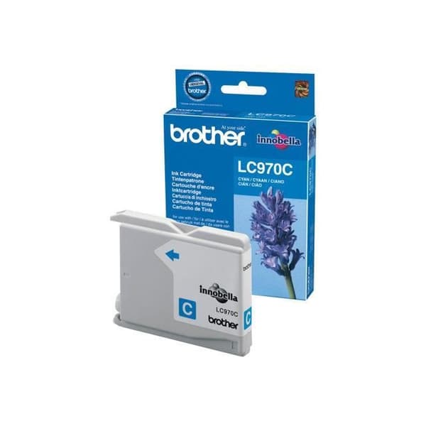 Brother LC970C cyan bläckpatron - 300 sidor - Bläckstråle - Brother