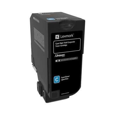 LEXMARK Lexmark 16K tonerkassett - Cyan - Laser - Lång kapacitet - 16000 sidor