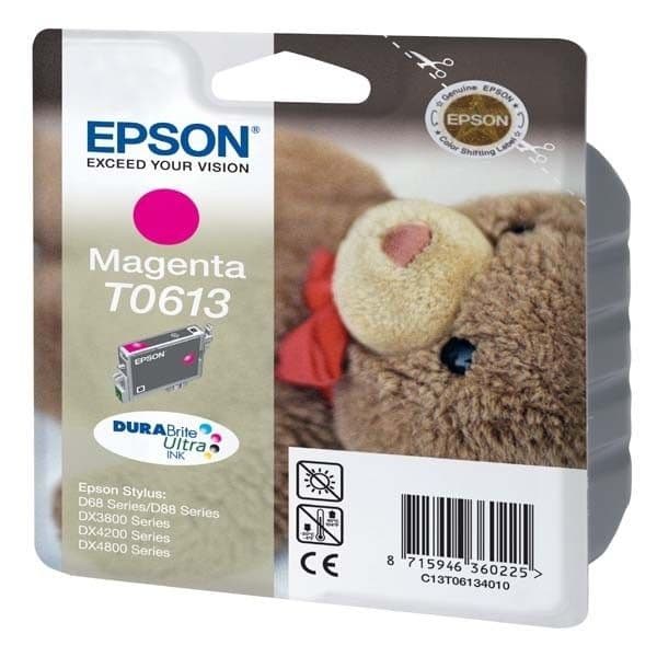 EPSON Cartridge T0613 Magenta - 8ml - 250 sidor