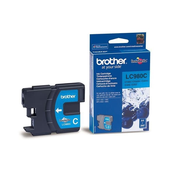 Brother LC980C cyan bläckpatron