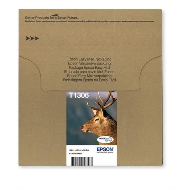 Patron Epson T1306 Cerf EasyMail Multiplack 3 färger