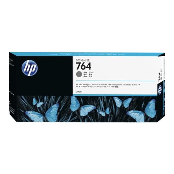 HP 764 300ml grå originalbläckpatron för DesignJet T3500, T3500 Production eMFP