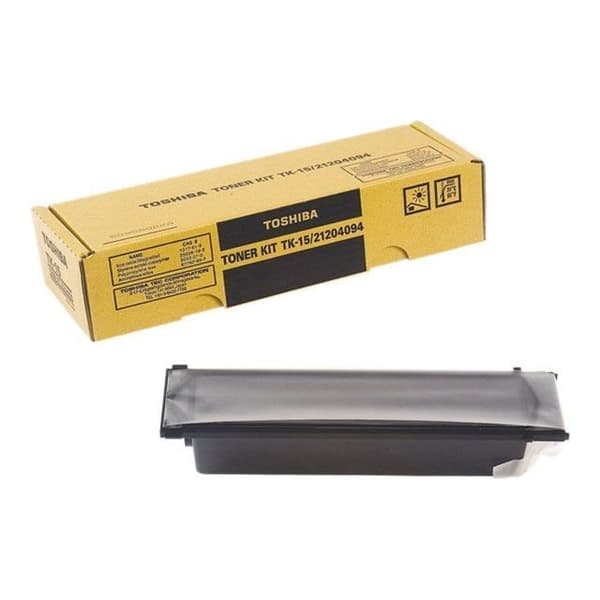Toshiba TK 15 svart tonerkassett för DP 120F, 125F
