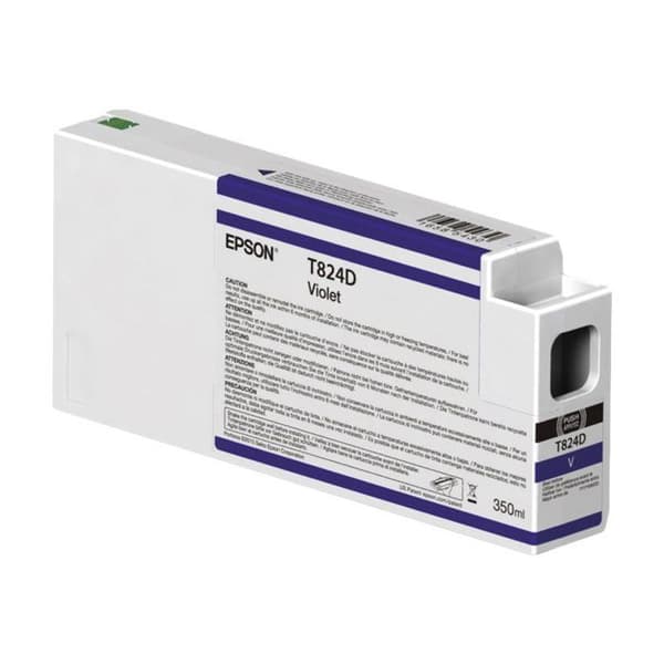 Epson T824D - 350 ml - lila - original - bläckpatron - för SureColor SC-P7000, SC-P7000V, SC-P9000, SC-P9000V