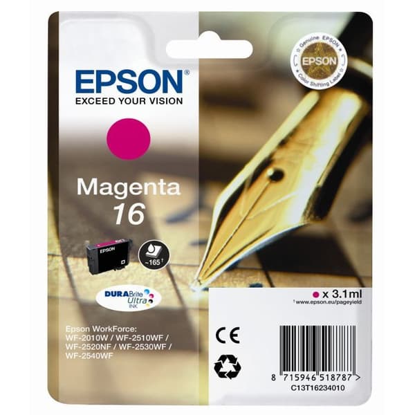 Epson T1623 reservoarpenna bläckpatron Magenta