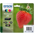 Miniatyrbild 1 av 2: Epson Claria Home 29 Multipack bläckpatron - Strawberry Series - Cyan, Magenta, Gul, Svart