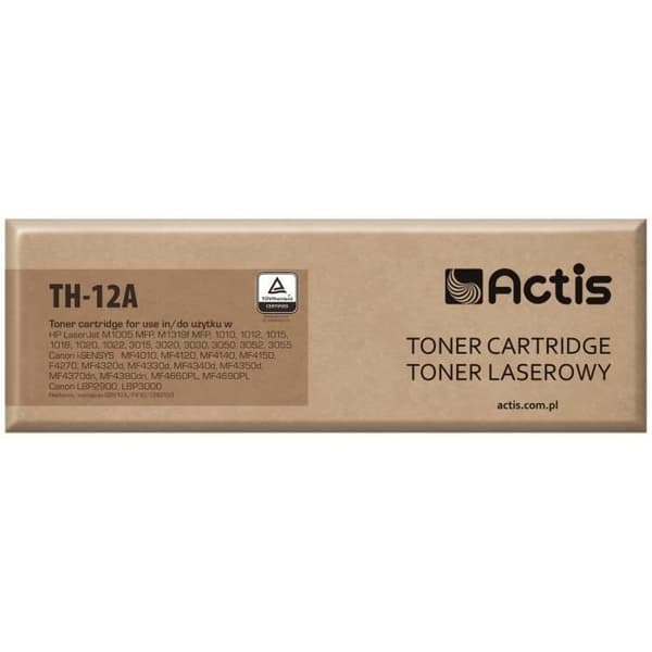 ACTIS TH-12 A LJ 1010-1012-1015-30 X X HP 12 A bläckpatron för laserskrivare