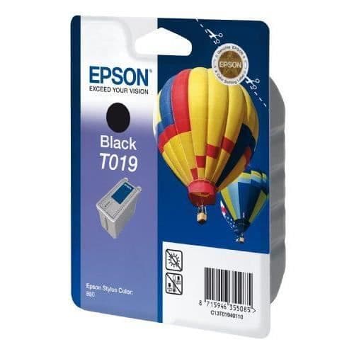 Epson T019 Original svart bläckpatron för