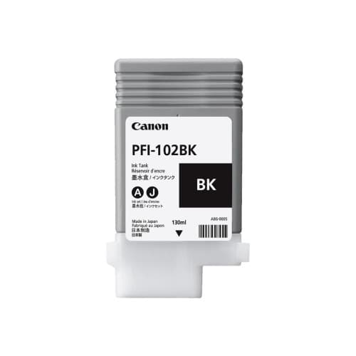 Canon PFI-102 BK - svart - original - bläcktank
