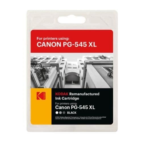 Kodak återtillverkade Canon PG-545XL svart bläckstrålebläck, 17 ml