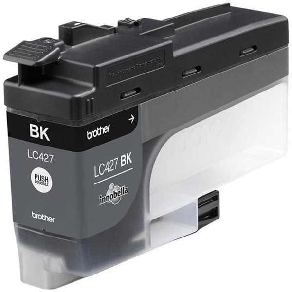 LC427BK blækpatron - BROTHER - Sort - 3000 sider - Til Brother MFC-J6955DW, MFC-J6957DW, MFC-J5955DW og HL-J6010DW