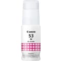 Miniatyrbillede 1 af 6: Blækflaske - CANON - GI-53M - Magenta - PIXMA G650 og G550 kompatibilitet - (4681C001)