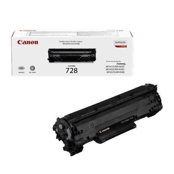 CANON 728 sort tonerpatron til ImageCLASS MF4750 - 2100 siders kapacitet