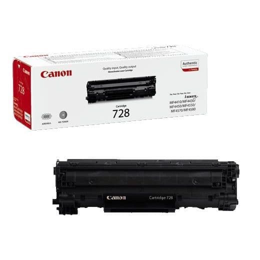 CANON 728 sort tonerpatron til ImageCLASS MF4750 - 2100 siders kapacitet