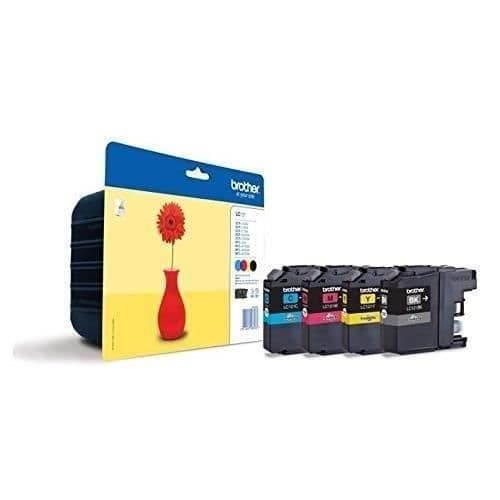 BROTHER LC-121 bläckpatron - svart, magenta, cyan, gul - bläckstråleskrivare - 1-pack