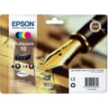 Miniatyrbild 1 av 5: EPSON 16 pennpatron - svart och trefärgad - 14.7 ml