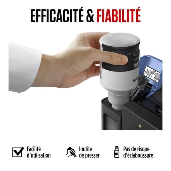 Blækflaske - CANON - GI-56BK - Sort - MAXIFY GX-kompatibilitet - (4412C001)