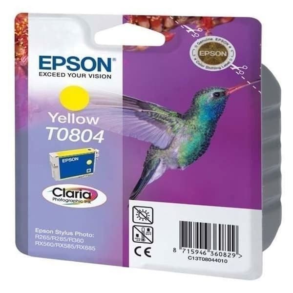 Epson T0804 Colibri gul blækpatron
