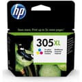 Miniatyrbillede 1 af 6: HP 305XL højtydende trefarvet original blækpatron (3YM63AE) til DeskJet 2300/2710/2720/Plus4100, Envy 6000