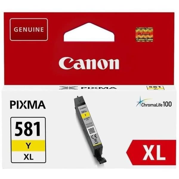 CANON CLI-581Y XL högkapacitetsbläckpatron - gul