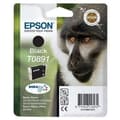 Miniatyrbild 1 av 3: EPSON T0891 svart bläckpatron - Monkey (C13T08914011)